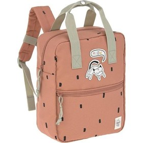 Resim Lassig Çocuk Sırt Çantası, 28 Cm, 7 L, Göğüs Kemerli Ve Su Geçirmez Pembe 