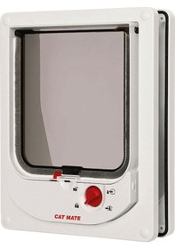 Resim Pet Mate 4 Yollu Manyetik Çipli Kedi Kapısı 157 x 147 MM 