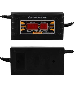 Resim Powermaster SON-1206D 12 Volt 6 Amper Dijital Göstergeli Akıllı Akü Şarj Cihazı 