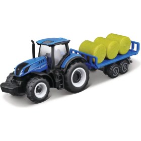 Resim Maisto Mini Work Machines Traktör ve Römork Set 05 