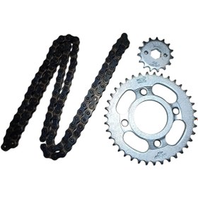 Resim Mondial Zincir Dişli Seti Cg 100 - 125 - 150 Arka 38 Diş Ön 15 Diş 