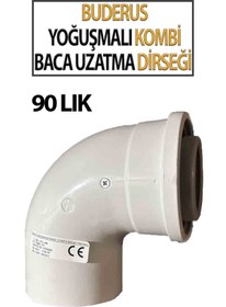 Resim Buderus Kombi Baca Uzatma Dirseği 90'lık 