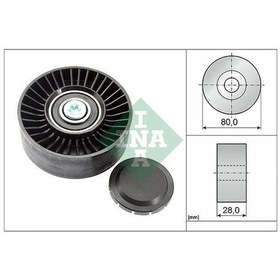 Resim Ina 532051510 - V Kayıs Gergı Rulmanı Bmw M57 N43 N45 N46 N47 N5 