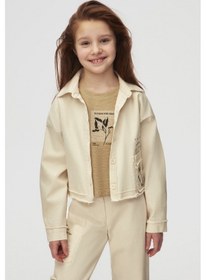 Resim Nk Kids Flourish Kız Çocuk Ceket 38408 Krem 