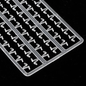 Resim 10'lu Paket Şeffaf Plastik Sade Balıkçılık Yem Durakları - Dayanıklı, Hafif ve Kullanımı Kolay Yüzeyde Yüzen, Mısır veya Et Yemi için V Şekilli Tasarım | Hafif Uzatıcılar, Balık Oltası Yemleri 