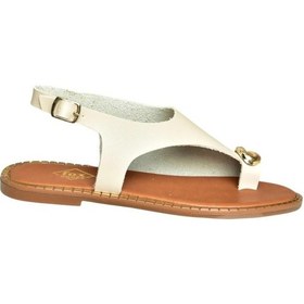Resim Fox Shoes U652227109 Bej Kadın Sandalet Bej-suni Deri 