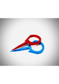 Resim Mottopi Okçuluk Hedef Kağıdı Çivisi 50 Adet Paket-kırmızı 