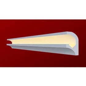 Resim STROPİYER Tavan Led Uygulanabilir Kartonpiyer Lk 03 Özel Fiyat 2 Metre = 1 Adet 