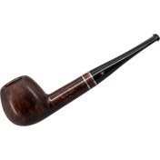 Resim Şahin Kırmızı Yıldız 103 9mm. Filtreli Ebonit Saplı Pipo 