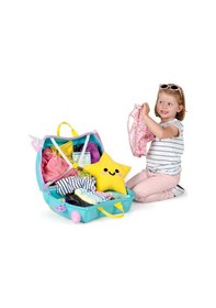Resim Trunki Çocuk Bavulu - Una Unicorn 