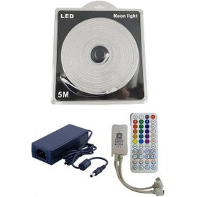 Resim Tuya Destekli Wifi Kontrollü 6 x 12 MM RGB Neon Şerit Led Set 5 M 