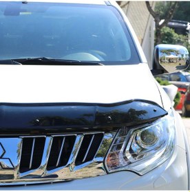 Resim Eurocap Mitsubishi L200 Ön Kaput Koruma Rüzgarlık 3Mm Abs 15-1 