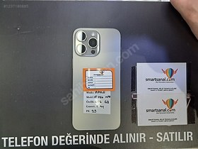 Resim Apple iPhone 15 Pro Max İkinci El YD | 256 GB | Gri 