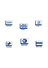 Resim Su Geçirmez Terazi Ip-68 Eds Serisi 