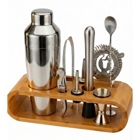 Resim Vosco VSC-10F 10 Parça French Kokteyl Shaker Seti, 750 ml 
