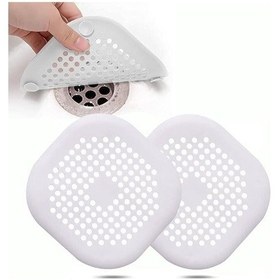 Resim Küvet Gider Koruyucu Silikon Boru 2 Bölmeli Lavabo Süzgeci Vantuzlu Mutfak Banyo B 