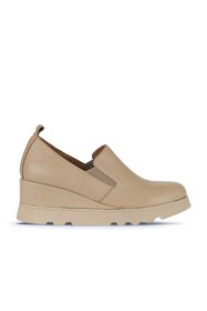 Resim Bueno Shoes Vizon Deri Kadın Dolgu Topuklu Ayakkabı 01wz7205 