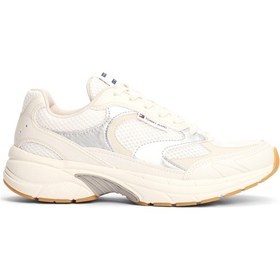 Resim Tommy Hilfiger The Coney Metallıc Bej Kadın Sneaker Bej 