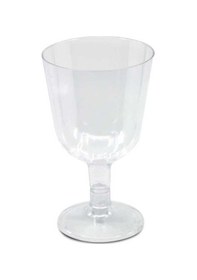 Resim Ayaklı Kadeh Şeffaf - 6 Adet 