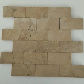 Resim Traverten 5X10 Mozaik - Outlet 
