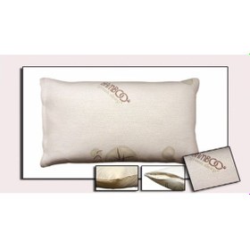 Resim Bamboo Kumaşlı Ortopedik Visco Bambu Yastık Beyaz 