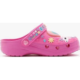 Resim Skechers Heart Charmer - Girly Land Küçük Kız Çocuk Pembe Işıklı Terlik 308406N Hpmt 