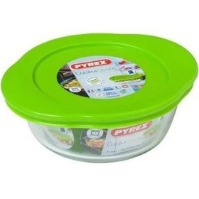 Resim Pyrex 206P000 Yuvarlak Kapaklı Saklama Kabı 0,35 380.02.0006 