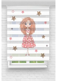 Resim Perdecizade Enxboy Kızıl Saçlı Kız Dijital Baskılı Zebra Perde-cocuk Odası-stor Perde Tyca13397a7a02a17f18d8e00 Renkli 