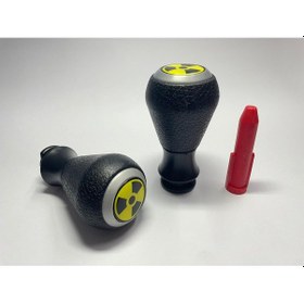 Resim Unıversal Vites Topuzu - Bey127-ap-siyah Gövde Gri Kapak Tehlike 