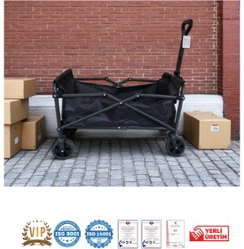 Resim Genel Markalar Tekerlekli Taşıma Arabası Katlanır Vip Plus 