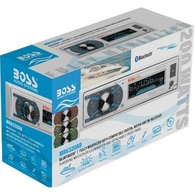 Resim Boss Audio Systems Mr632Uab Usb, Aux Girişli Bluetoothlu Marin Teyp 
