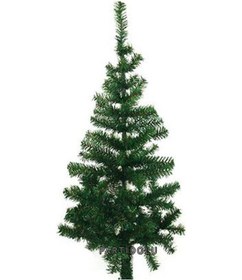 Resim Yılbaşı Çam Ağacı 120 Cm Kutulu Plastik Ayaklı 