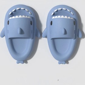 Resim EGA® | Shark Slides for Adults - Blue / EU 38-39 (24-24.5 cm insole) 