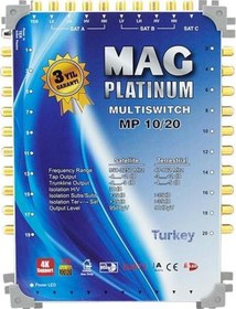 Resim 10*20 SONLU UYDU SANTRALİ MAG PLATINUM 