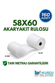 Resim rulo 58x60 Mt 48 Gr Termal Akaryakıt Yazarkasa Pompa Su Rulosu 160 Adet 