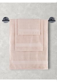 Resim Flow Pamuk Yüz Havlusu 70x140 Pudra 