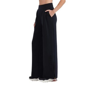 Resim Skechers Soft Touch Wide Leg Kadın Siyah Eşofman 