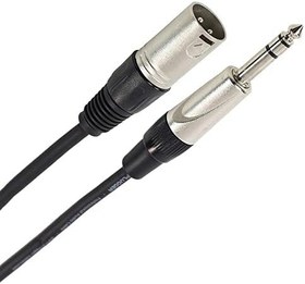 Resim YKA 6.3 mm Erkek- Xlr Erkek Stereo Trs Kablo 2 Metre 