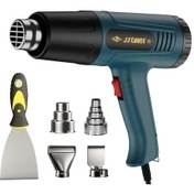 Resim Willowhaven Jftooıs Jf-2000a 4 Nozzüllü Isı Tabancası 300-600 C Boya Sökme Dekorasyon 