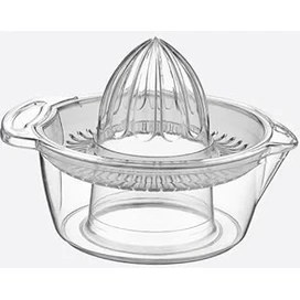 Resim Home Şeffaf Kristal Limon Sıkacağı, Narenciye ve Portakal Sıkma Aparatı, Dayanıklı ve Şık Tasarım, Mutfakta Kolay Kullanım Için Ideal 