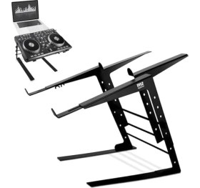 Resim Renklimestore PLPTS38 Dizüstü Bilgisayar Standı, Ayarlanabilir Yükseklik, Ergonomik Tasarım, Kaymaz Dişler, Dj Mikseri, Ses Cihazları, Iş Istasyonu, Oyun ve Ev Için 