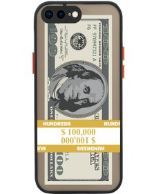 Resim casesing Iphone 7 Kamera Lens Korumalı Dollar Tasarımlı Montreal Siyah Kılıf 