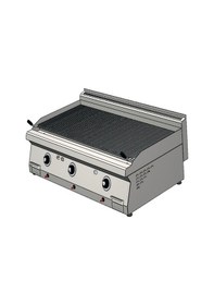 Resim Karacasan Enüstriyel 120 Cm 700 Seri Set Üstü Lpg Tüplü Lavataş Balıksırtı Izgara Krcs.eızlbgl.1270 