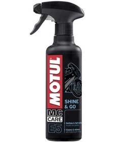 Resim Motul E5 Shine & Go 0,400L (Plastik Yüzey Parlatıcı) 