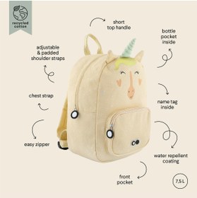 Resim Trixie Mrs. Unicorn Unisex Çocuk Bej Sırt Çantası UNISEX ÇOCUK SIRT ÇANTASI 90-224 
