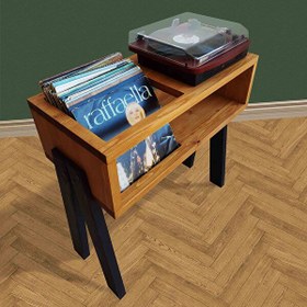 Resim Woodesk Rapina CPT2012-80 Masif Ağaç Pikap Ve Plak Standı 