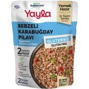 Resim YAYLA Glutensiz Sebzeli Karabuğday Pilavı 250g 