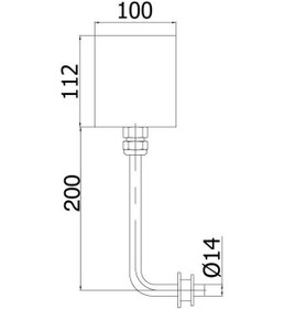 Resim Gpd FPB02 Sıva Altı Fotoselli Pisuvar Bataryası 