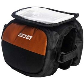 Resim Xbyc 819 Bisiklet Kadro Üstü Çanta Siyah Turuncu Çok Renkli 