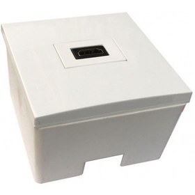 Resim Hdmı Duvar Tipi Kasalı Priz Sıva Üstü Hdmi Priz 